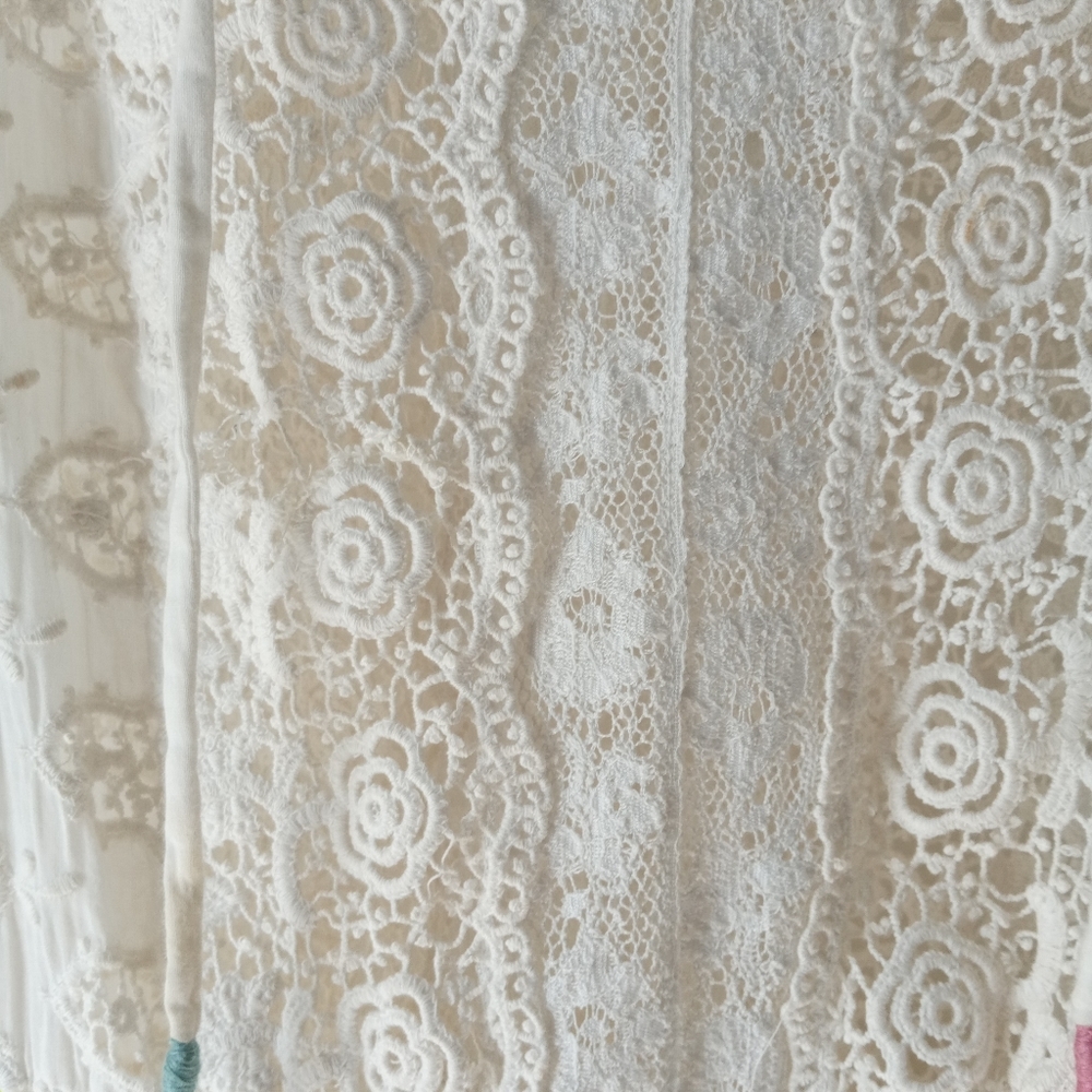 LoveShackFancy Small Embroidered Lace Dress - Picture 7 of 15